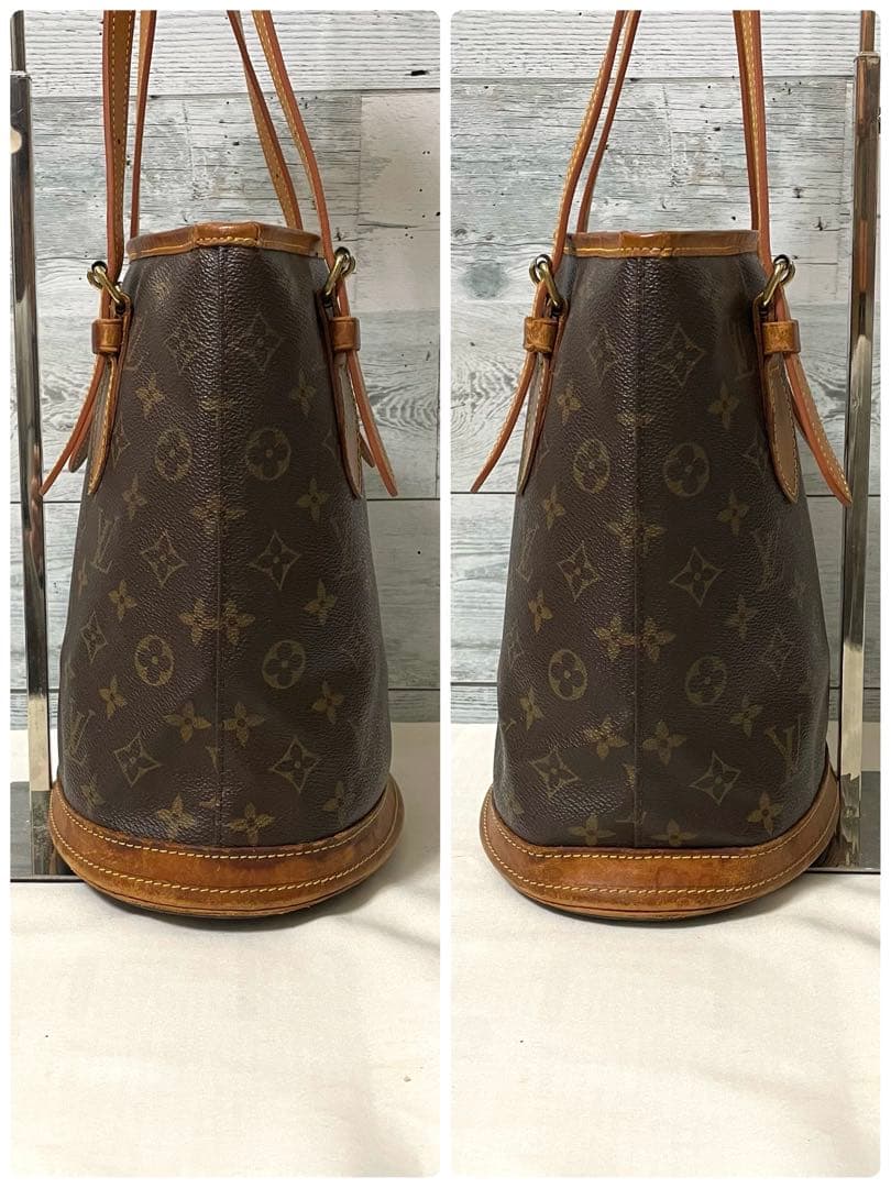 施雅英【状態考慮】LOUIS VUITTON プチバケットPM リペア済