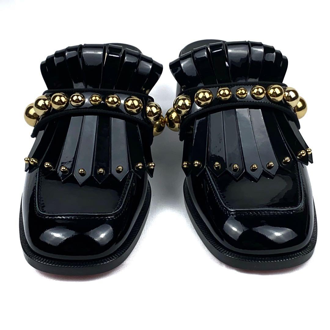 ✨新品同様✨クリスチャンルブタン　OCTAVIAN スタッズ　黒　24.5cm