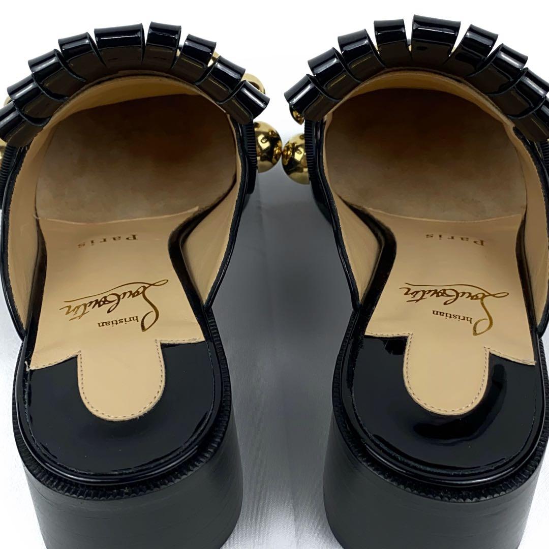 ✨新品同様✨クリスチャンルブタン　OCTAVIAN スタッズ　黒　24.5cm