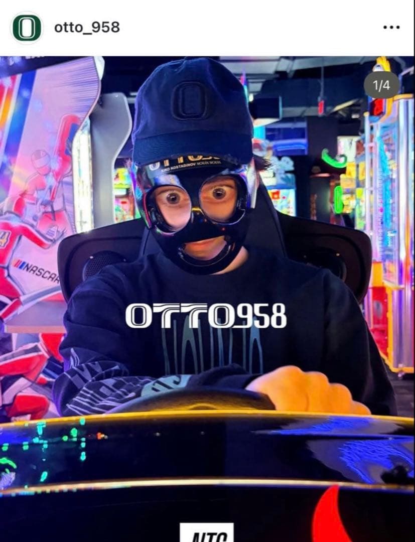 OTTO 958 X NTS “O” CAP - BLACK