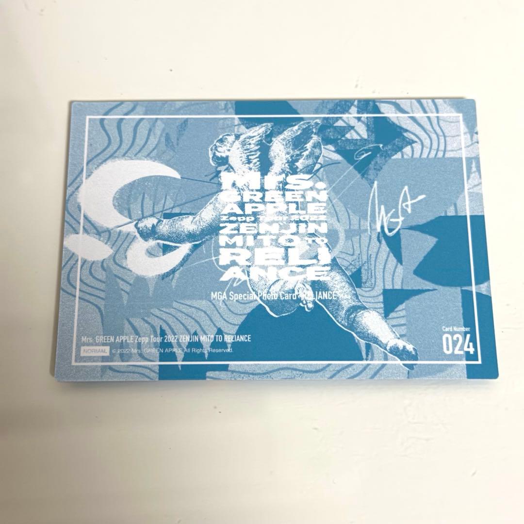 ミセス フォトカード ゼンジン未到とリライアンス 大森元貴 024 - メルカリ