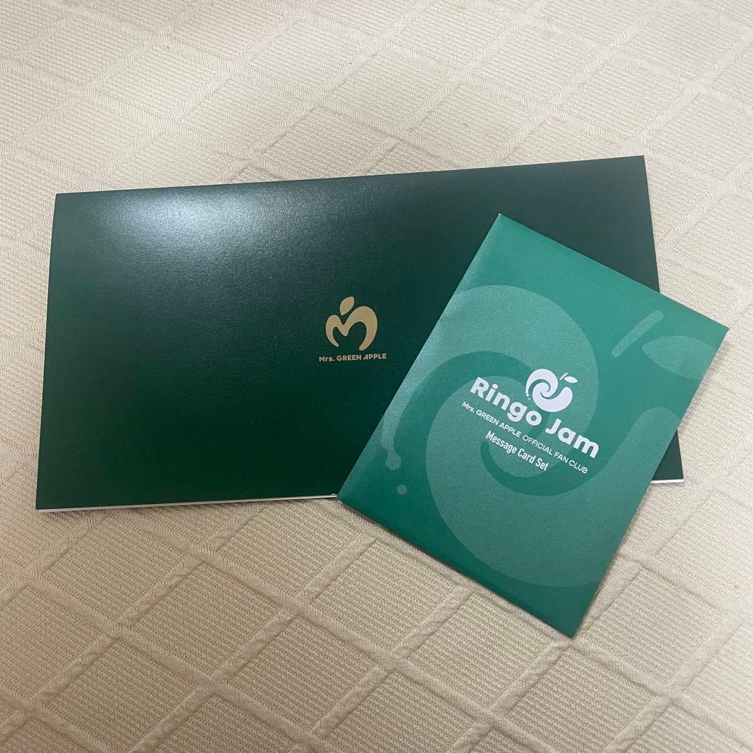 Mrs.GREEN APPLE 会員 特典 メッセージカード ファンクラブ台紙 - メルカリ