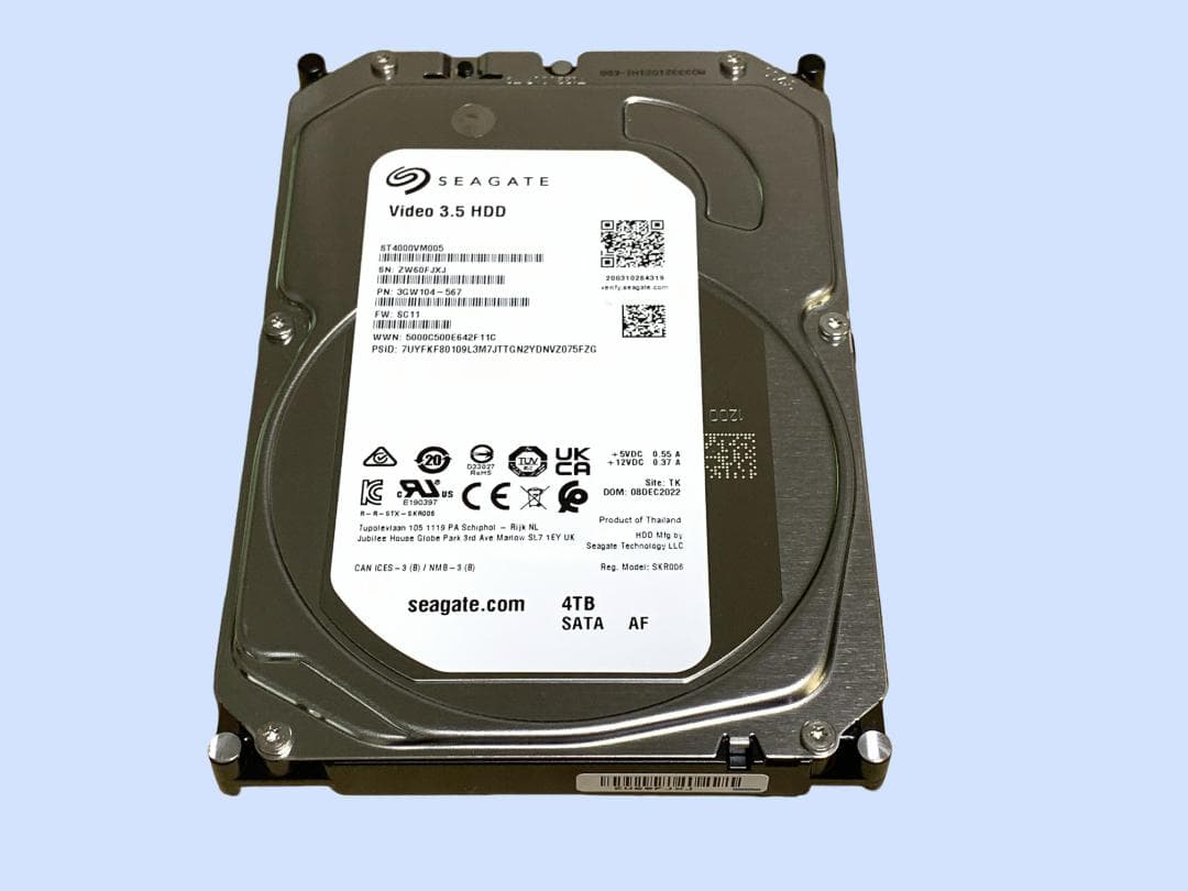 M9726 SEAGATE 3.5インチ ST4000VM005 4TB Seagate BarraCuda Compute ST4000DM005 4TB 3.5