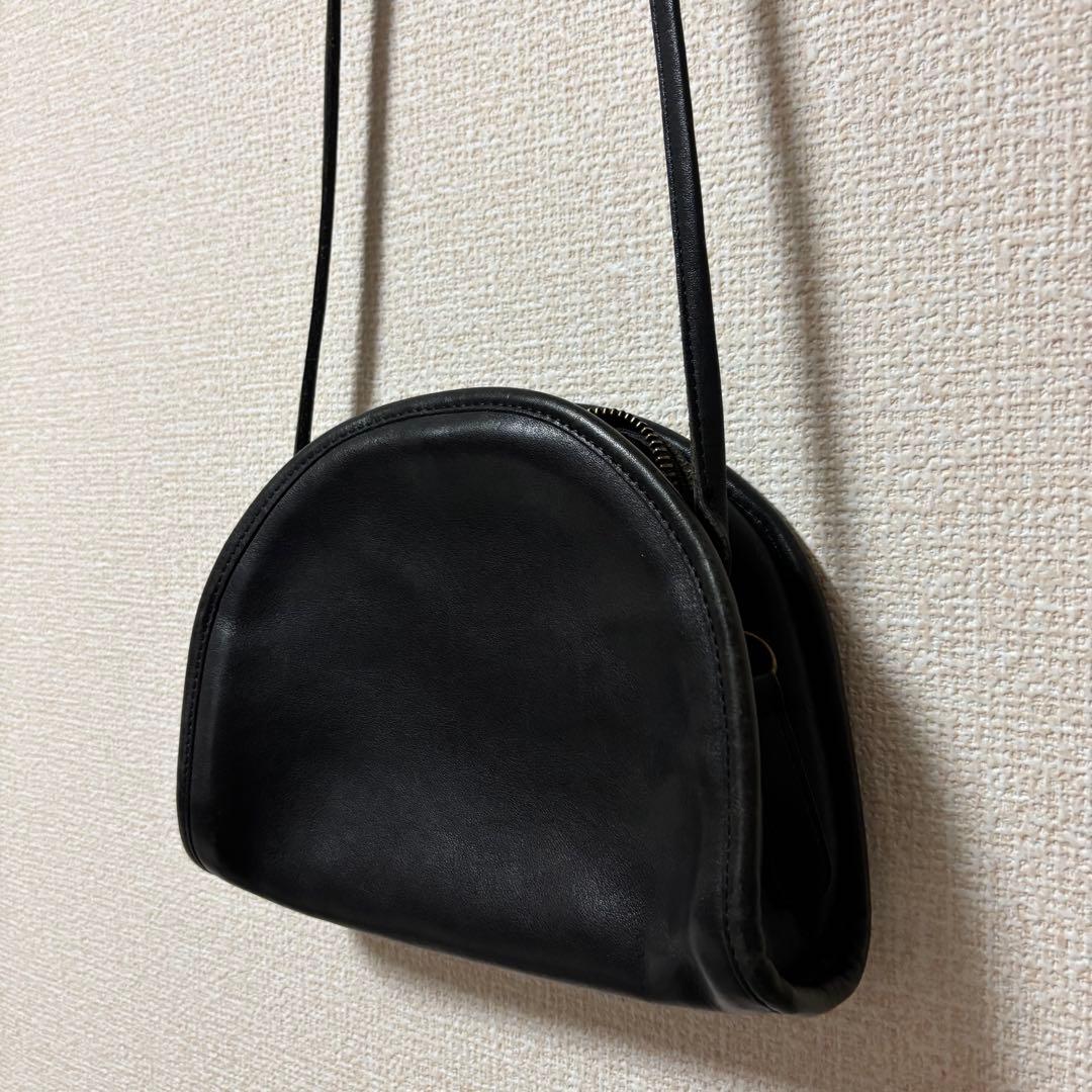 old coach】 ハーフムーン レザー ショルダーバッグ オールドコーチ