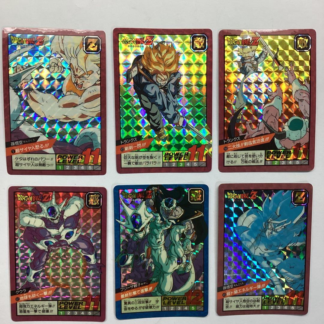 ドラゴンボール カードダス キラカード 6枚 セットドラゴンボールZ