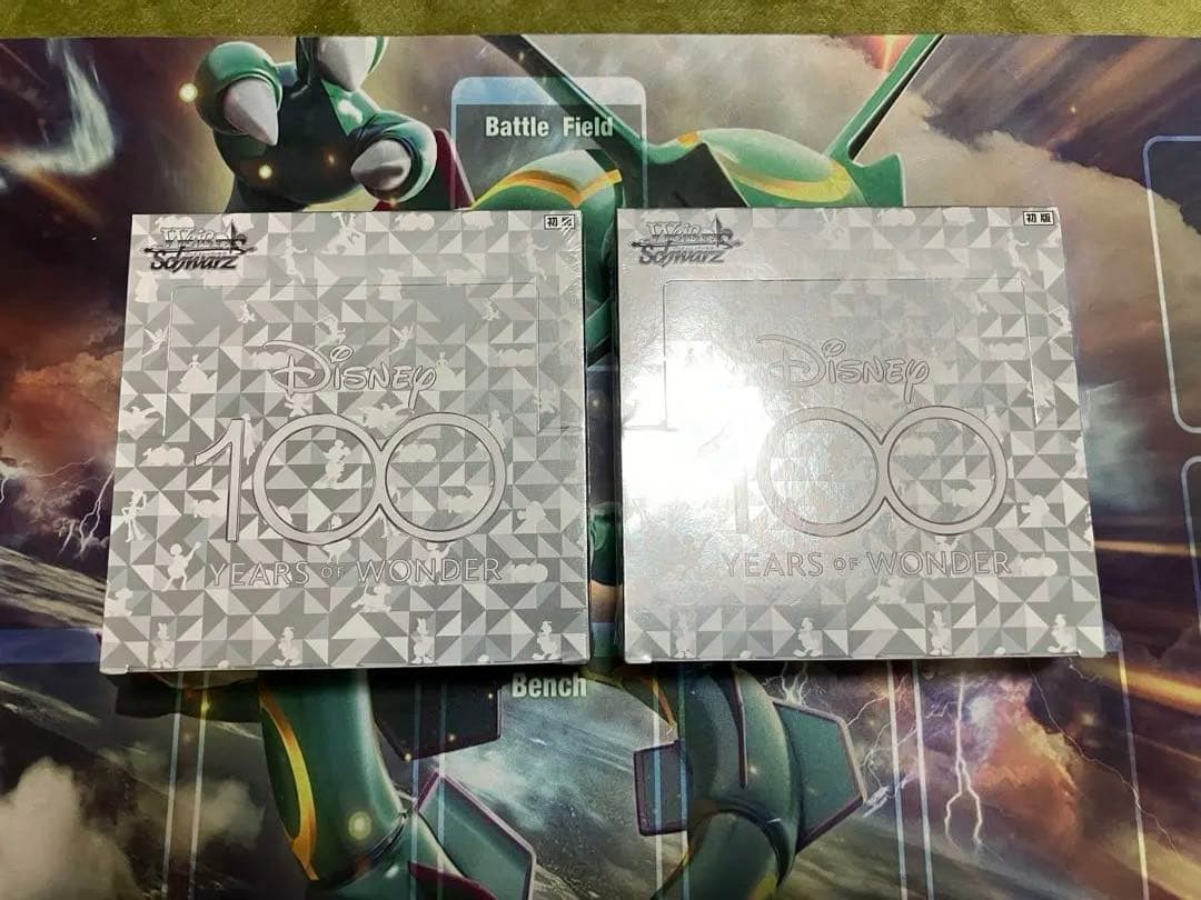 ヴァイスシュヴァルツ　ディズニー100 新品未開封シュリンク付き2box 予約】ヴァイスシュヴァルツ ブースターパック Disney100 ディズニー