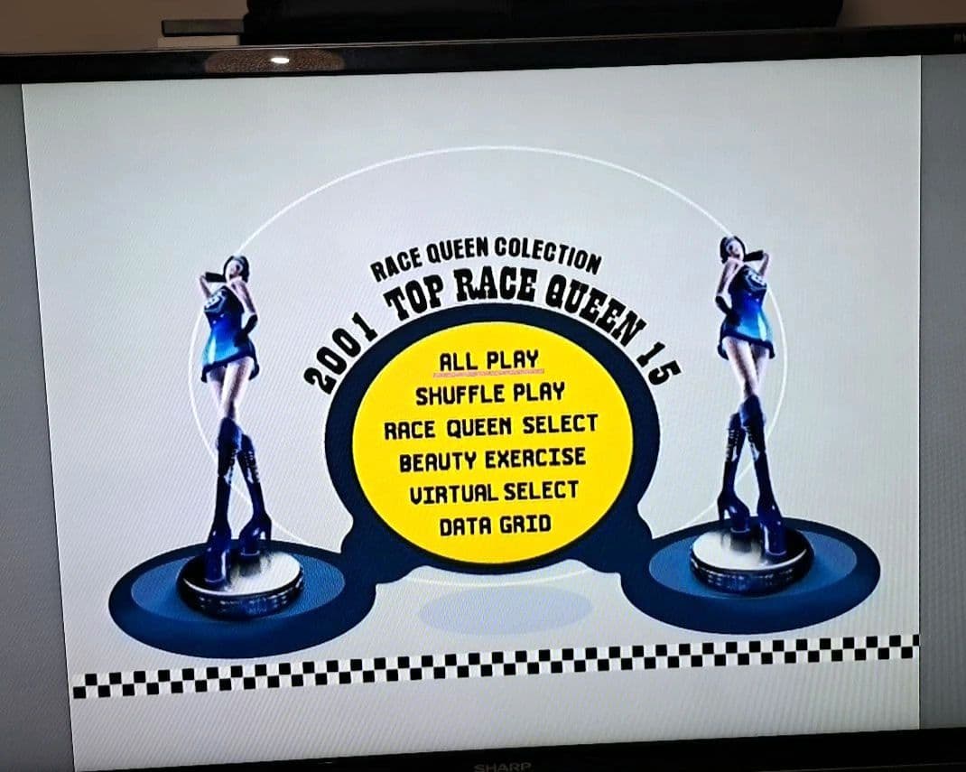 【動作確認済】レース・クイーン2001～トップ・レース・クイーン15　DVD