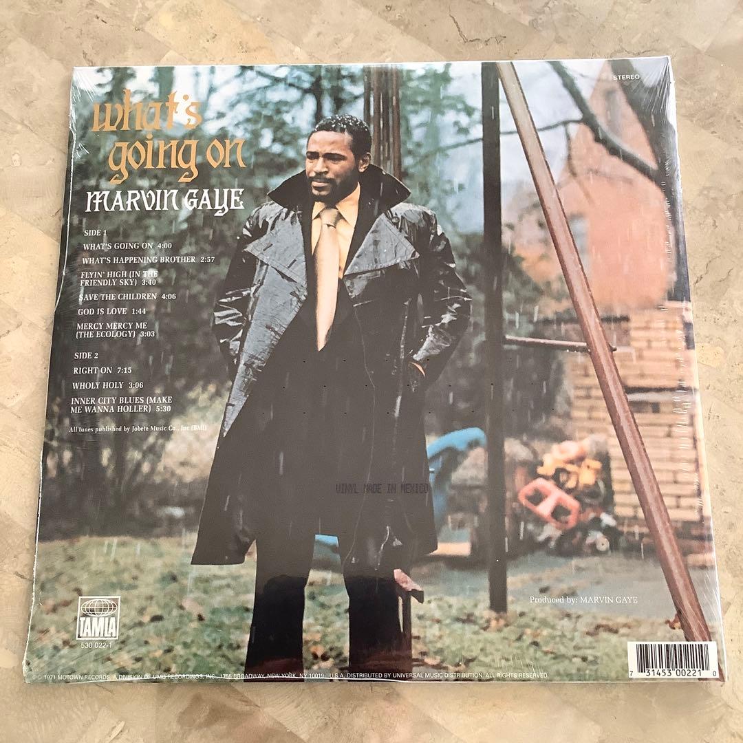 激レア新品未開封! マービンゲイ 2009年US限定重量盤 ホワッツ・ゴーイング