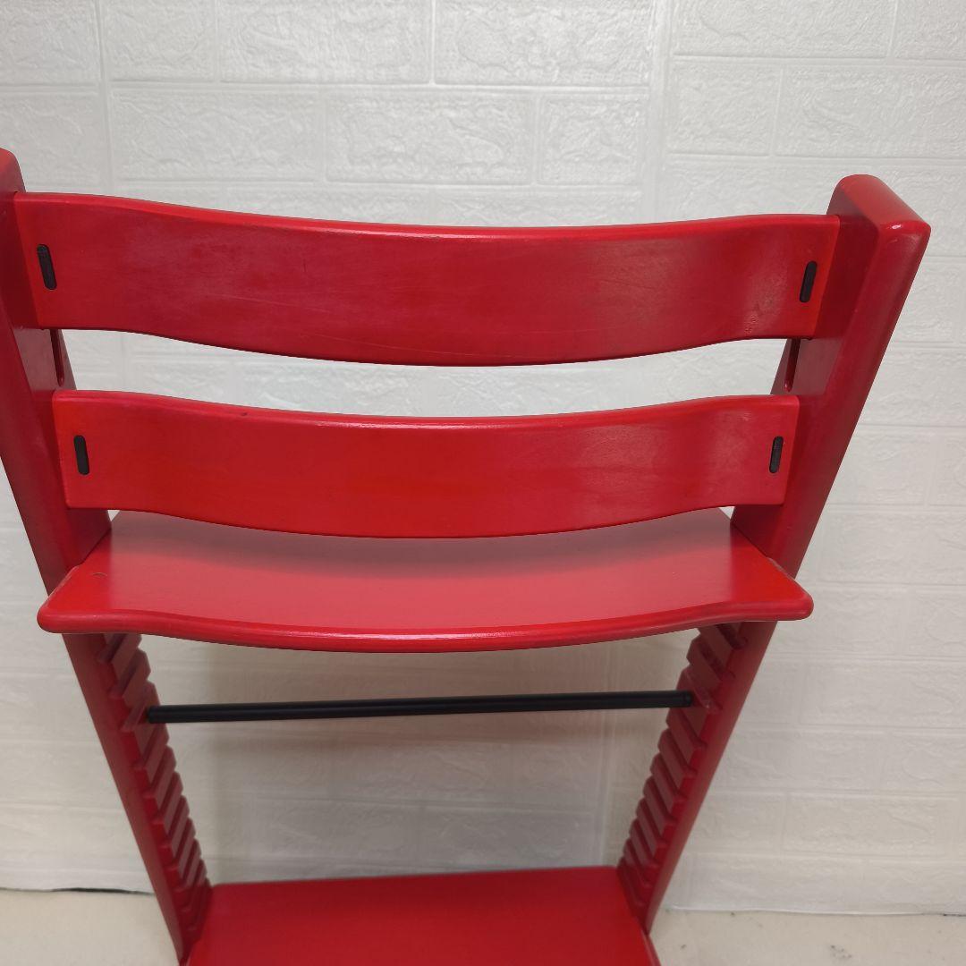 ストッケ トリップトラップ ベビーセット付 レッド シリアルナンバー3