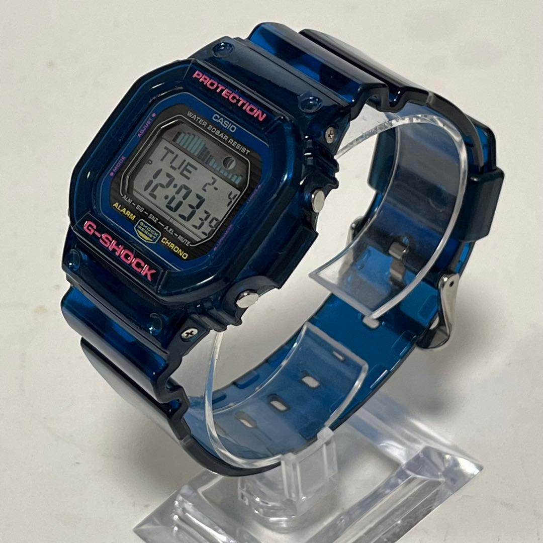 希少】CASIO GLX-5600C-2JF 2014夏モデル クリアブルー