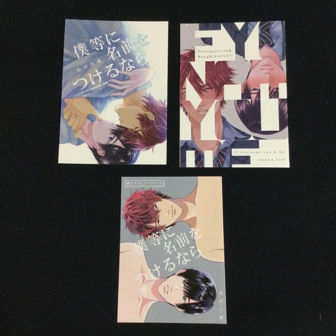 ［特典付き］僕らに名前をつけるなら／あがた愛