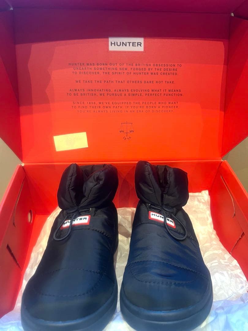 HUNTER ショートブーツ　24センチ　箱無しです。 ハンター HUNTER 【レディース】オリジナルプレイブーツショート -waja