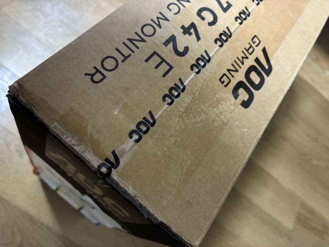 新品AOC 27G42E 27インチ ゲーミングモニター 180Hz 0.5ms