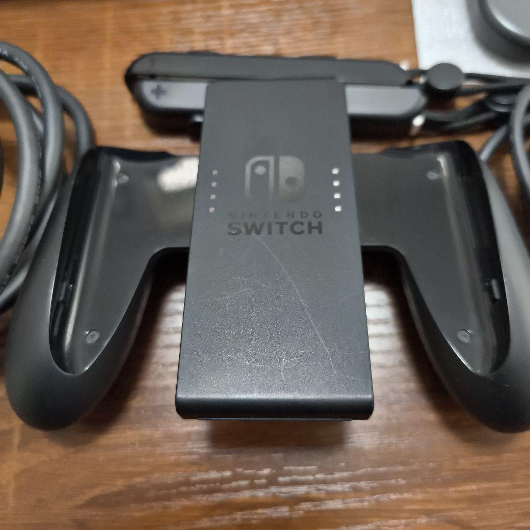 Nintendo Switch 本体 グレー 付属品完備 社外品LANアダプタ - メルカリ
