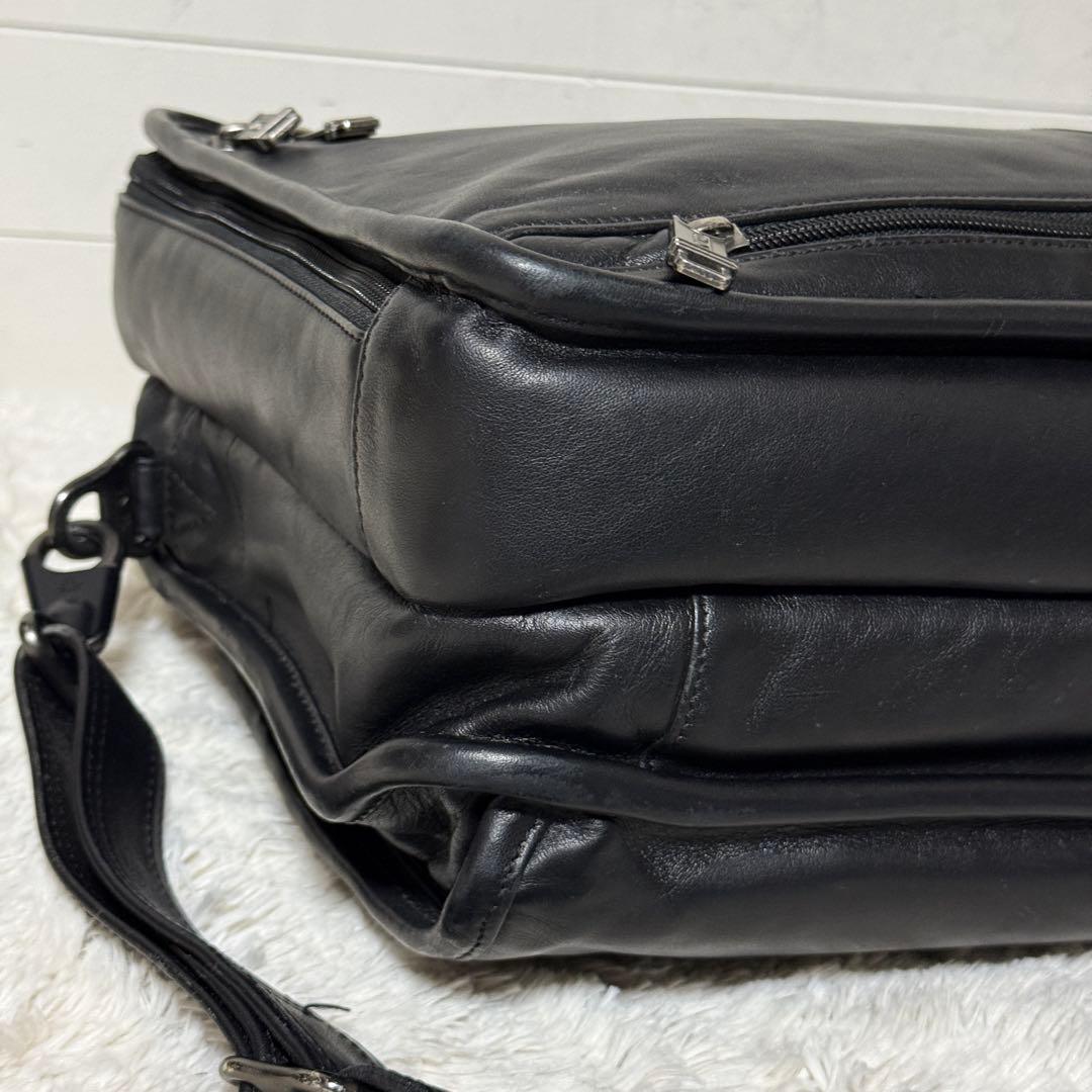 TUMI トゥミ ビジネスバッグ ナパレザー ブラック 2way 96130D4
