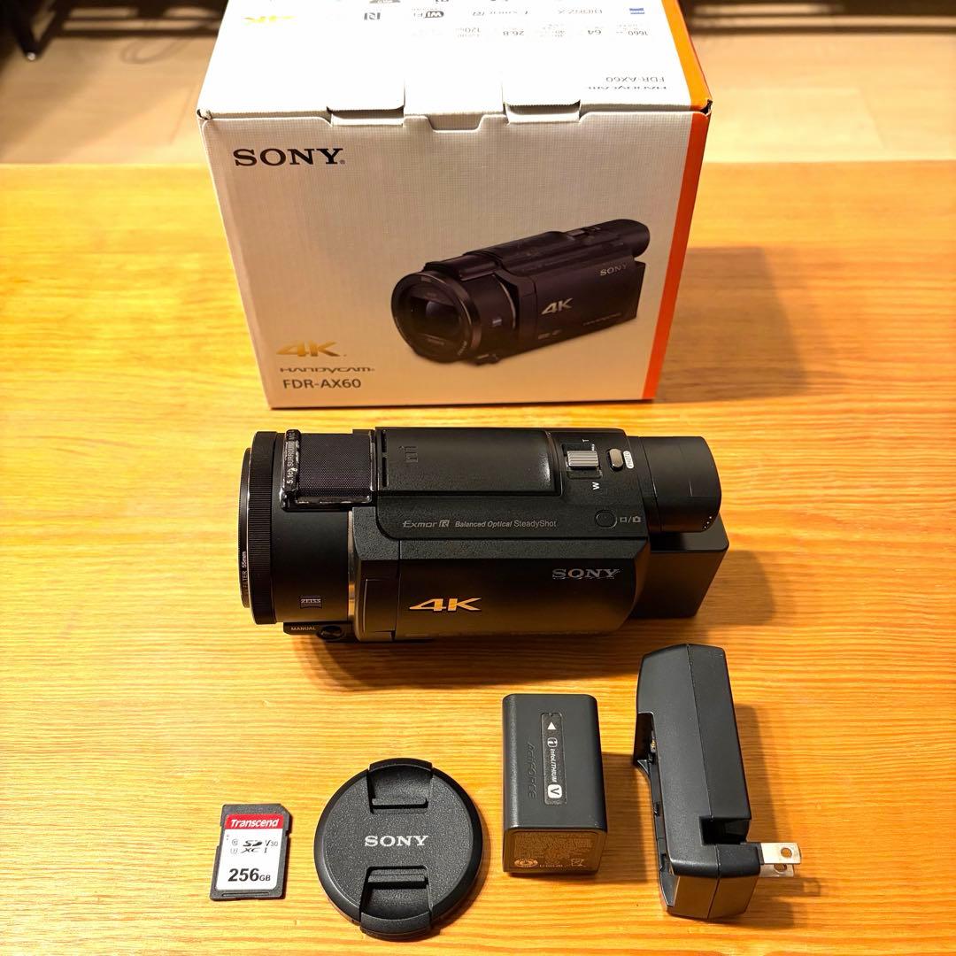 SONY FDR-AX60 バッテリーチャージャー等付属品多数あり♪ Amazon | SONY(ソニー) 【AX60 と バッテリーチャージャー セット