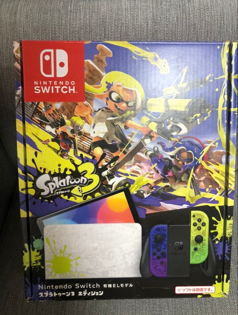 【美品】Nintendo Switch スプラトゥーン3エディション Amazon.co.jp: Nintendo Switch(有機ELモデル) スプラトゥーン3