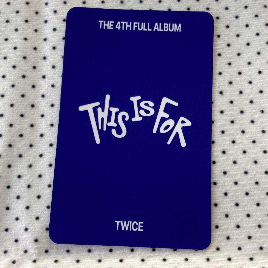 TWICE 7/13 THIS IS FOR モモ 事前収録 サノク トレカ - メルカリ