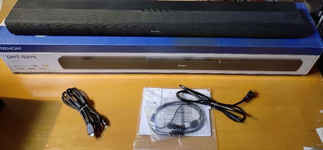 DENON DHT-S216 スピーカー ブラック Amazon.co.jp: デノン サウンドバー DHT-S216 DTS Virtual X/Bluetooth