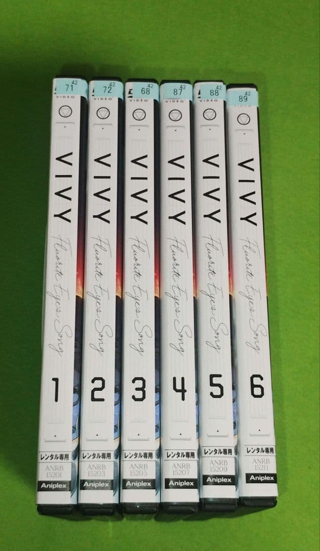 送料無料Vivy -Fluorite Eye's Song-DVD 全6巻セット