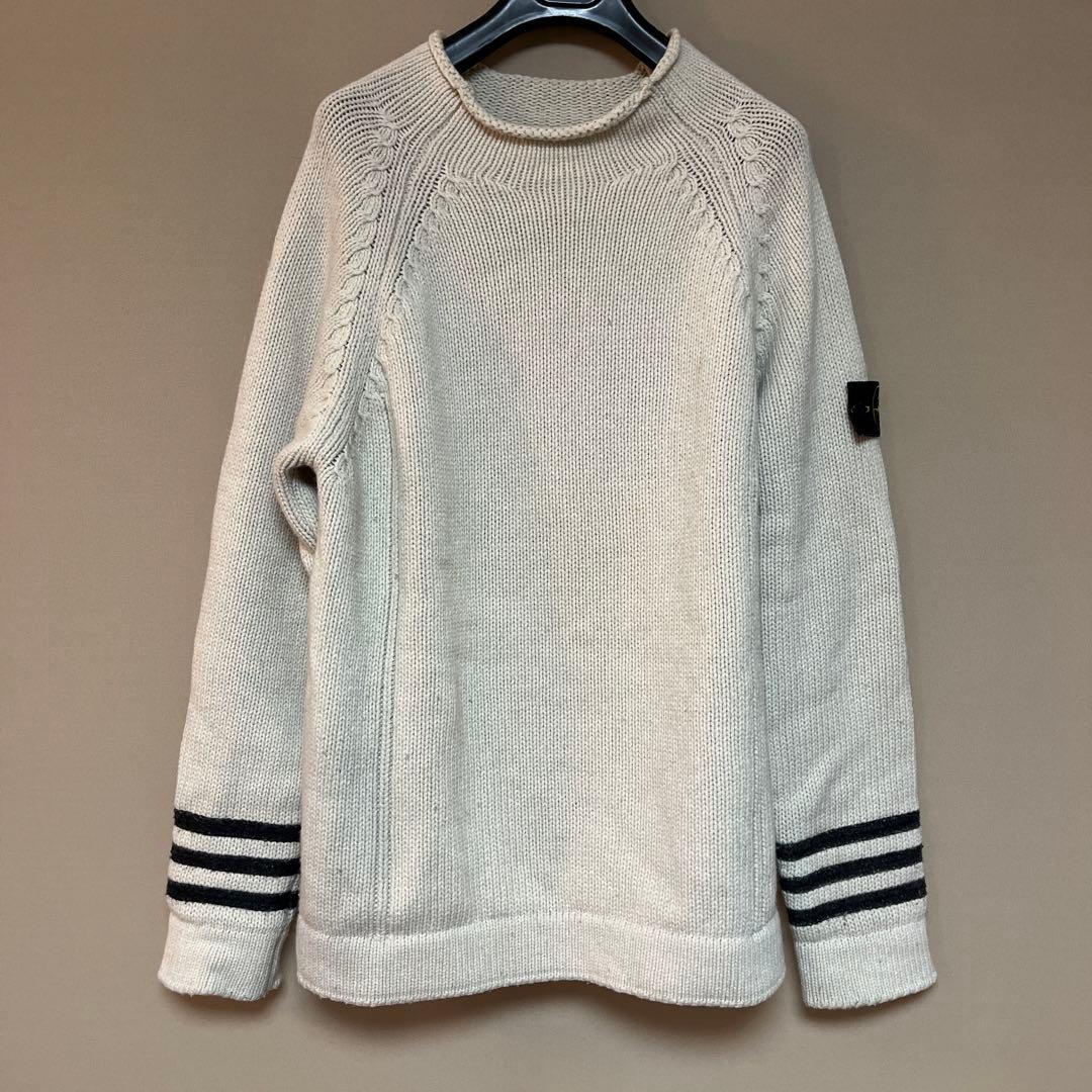 stone好き必見‼️✨90's ビンテージ Stone  ニット 90's Stone Island Knit Sweater (XL) – Bintagged