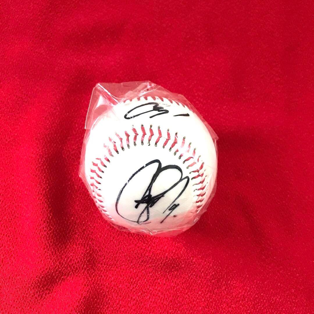 読売ジャイアンツ 広島カープ 丸佳浩 選手 直筆サインボール - メルカリ