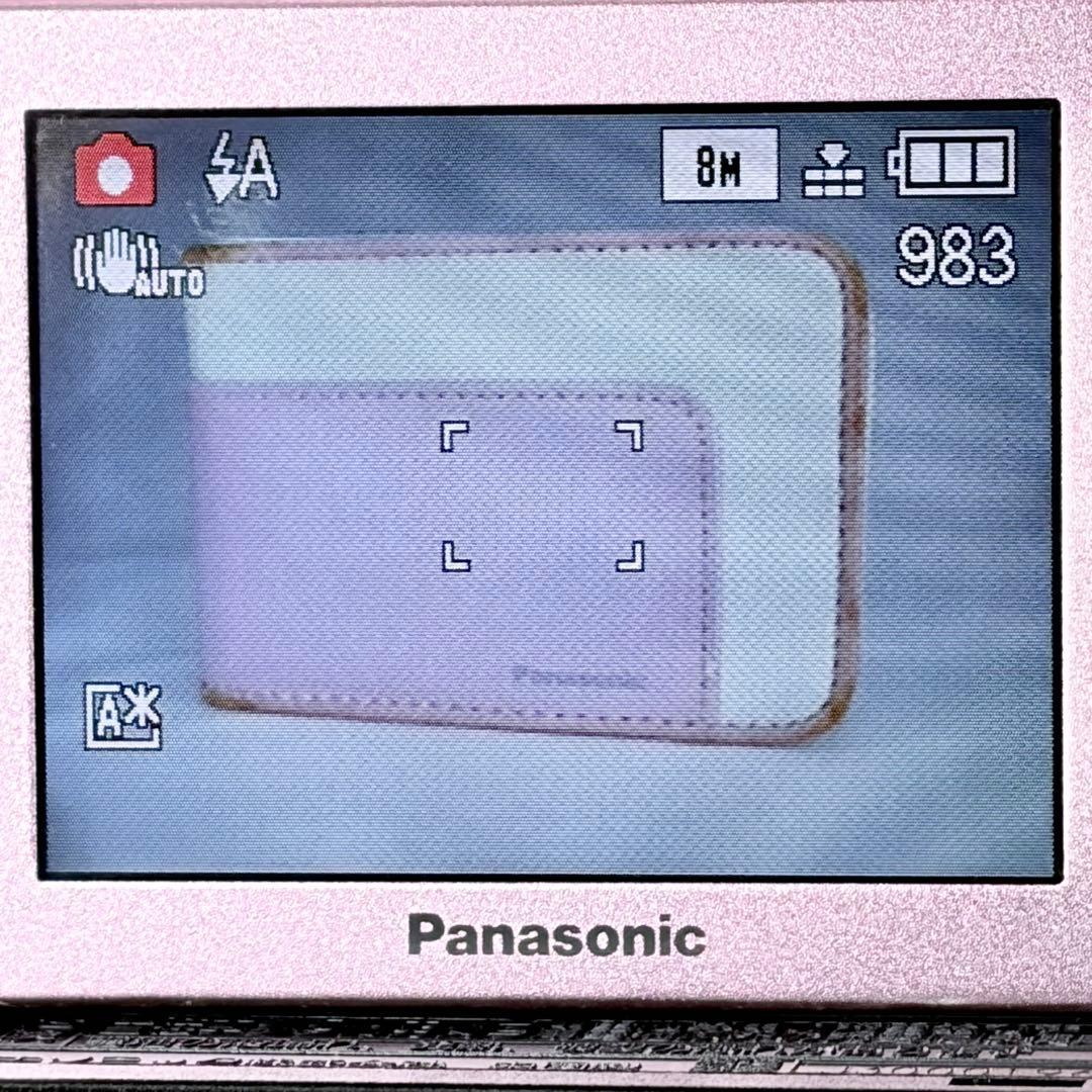 良品】Panasonic LUMIX DMC-FS6 ピンク 純正ケースつき