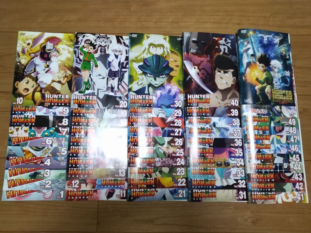 HUNTERxHUNTER』49+2巻 計51巻セット レンタル使用済DVD - メルカリ