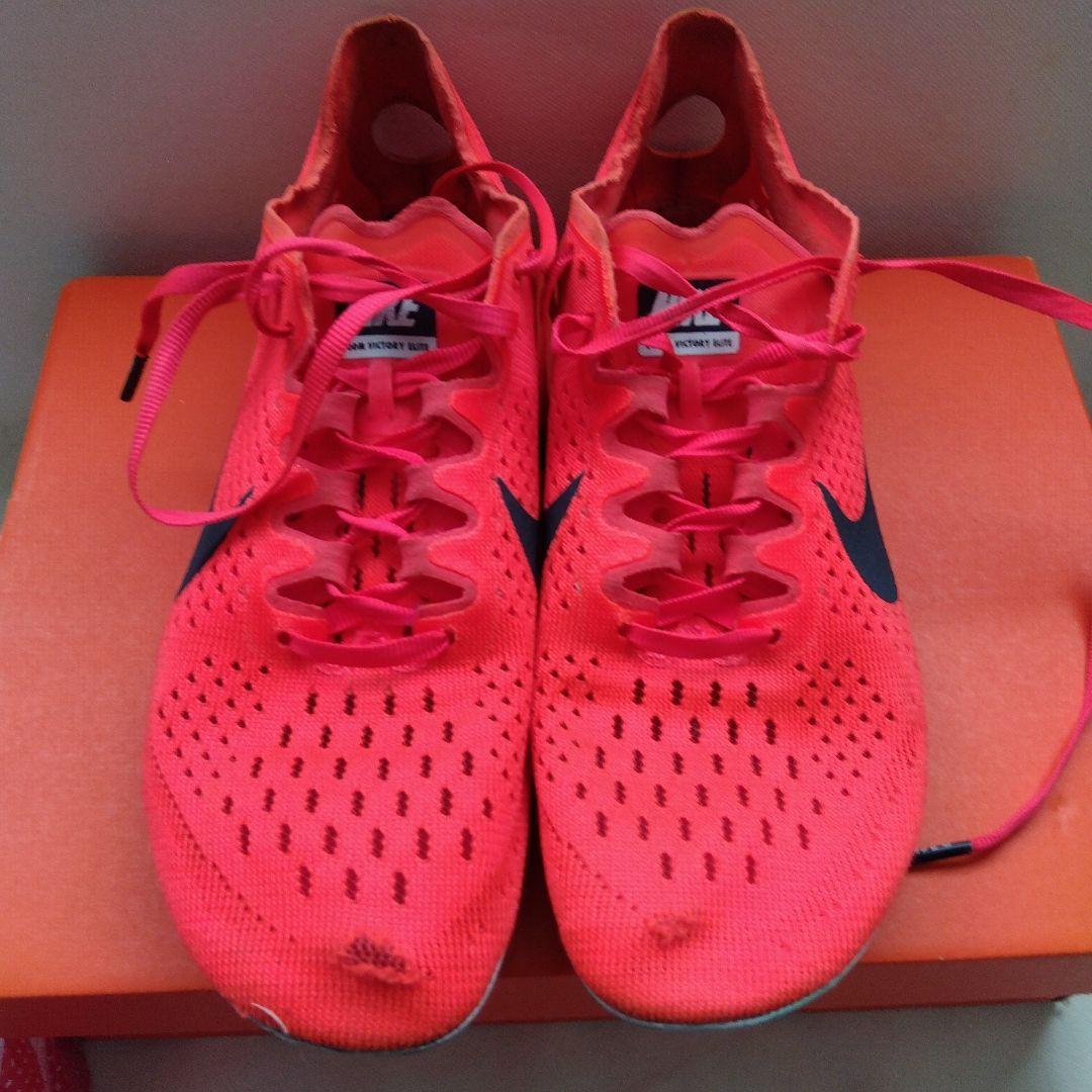 ナイキ 陸上スパイク ズームビクトリーエリート 25cm ピン回し 袋付き