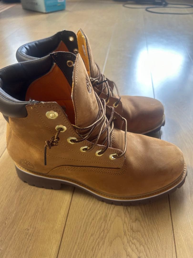 Timberland ブラウン ワークブーツ ハイカット - メルカリ