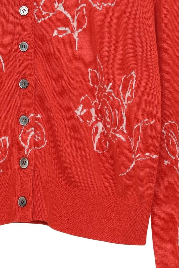 CLANE THIN FLOWER W FACE CARDIGAN 田中みな実 - メルカリ