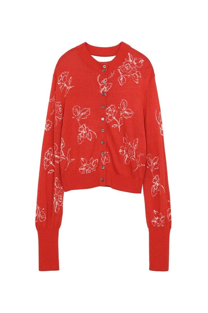 CLANE THIN FLOWER W FACE CARDIGAN 田中みな実 - メルカリ