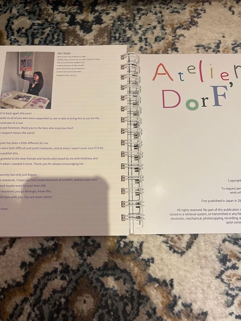 AtelierDorF 2026スケジュール帳 アトリエドルフ 手帳 - メルカリ