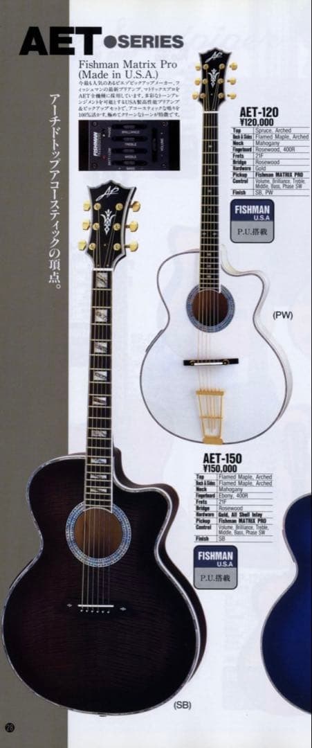 ARIA CUSTOM SHOP AET-120 - メルカリ