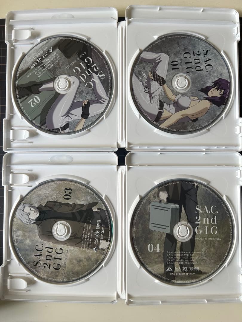 攻殻機動隊 S.A.C.2nd GIG Blu-ray Disc BOX:SP…