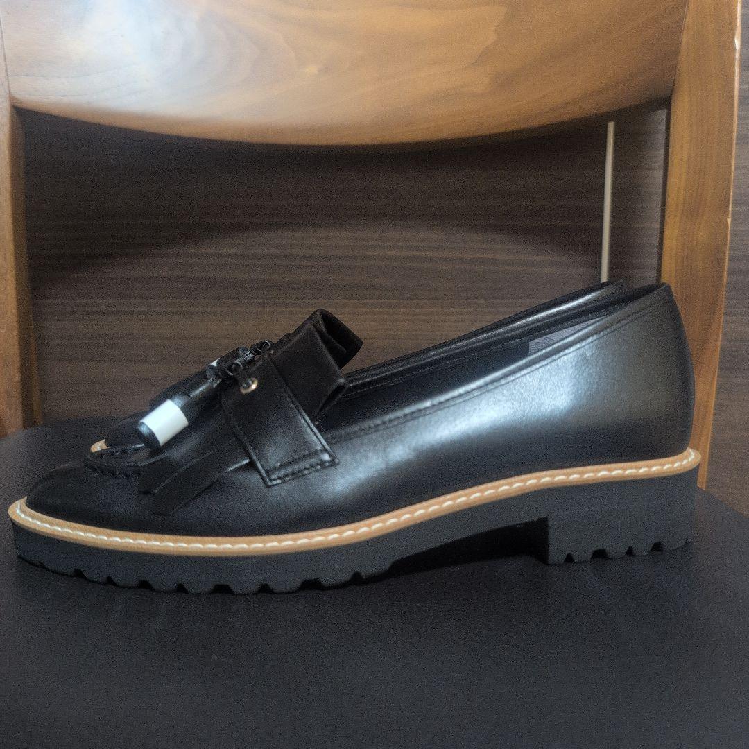 Ameri★ DIANA タッセル付きローファー 23.5cm ブラック