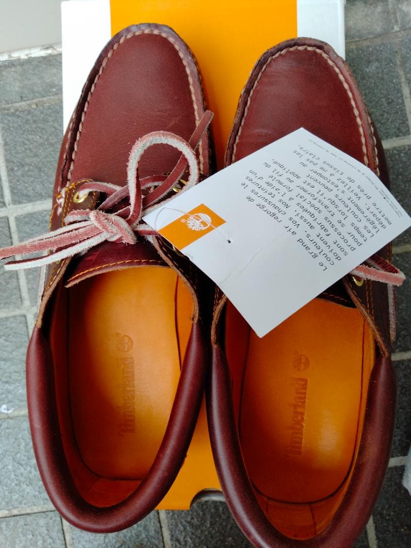 ティンバーランド 新品 us7.5 26.5cm スリーアイ シューズ