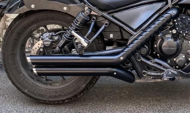 最安値！！ レブル250-500用 マフラー gem speed製 V2 - メルカリ