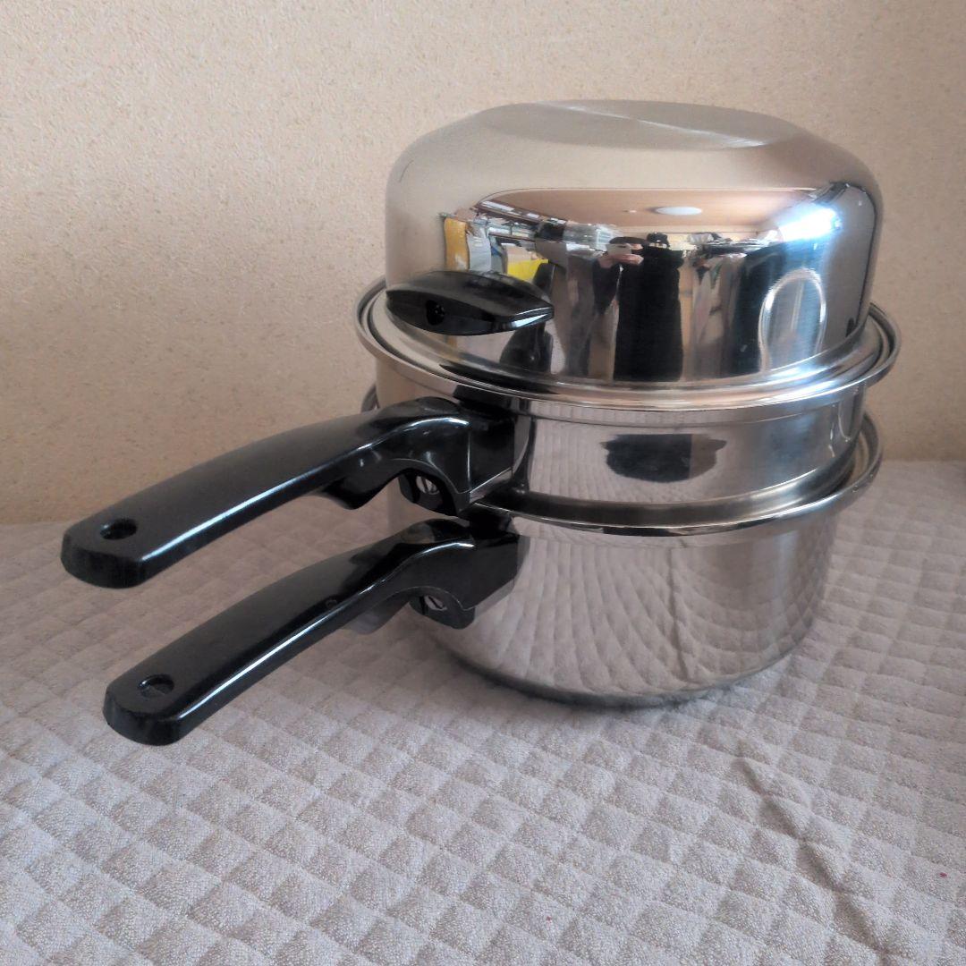 インコア 片手鍋3コート +蓋+スチーマー+ダッチカバー+キャセロール
