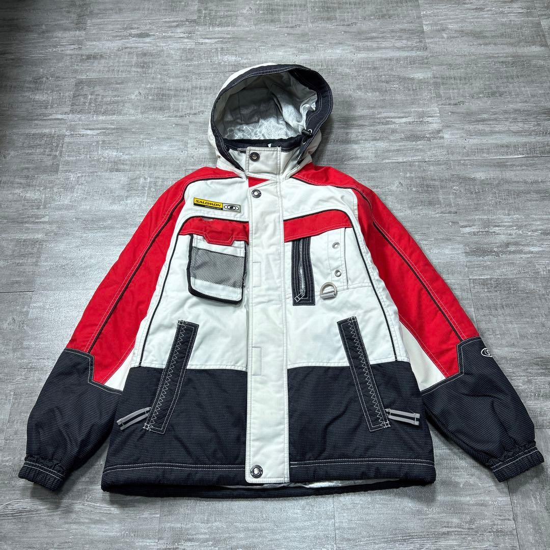 Y2K 90s 00s old salomon サロモン スキージャケット - メルカリ