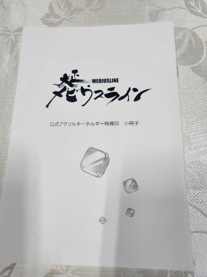 小冊子】大正メビウスライン 公式アクリルキーホルダーSS 特典/中条