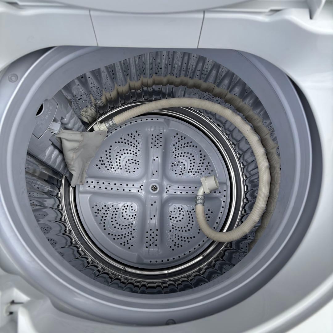 SHARP 6.0kg 全自動洗濯機 ES-G60UC-W 2019年製