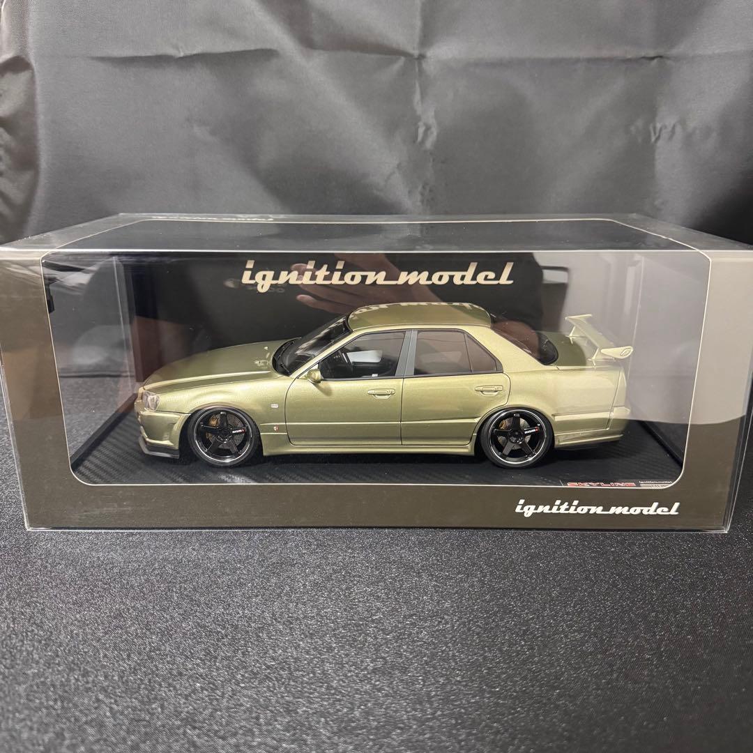 イグニッションモデル1/18ER34スカイライン25GTTurbo IG1582 - メルカリ