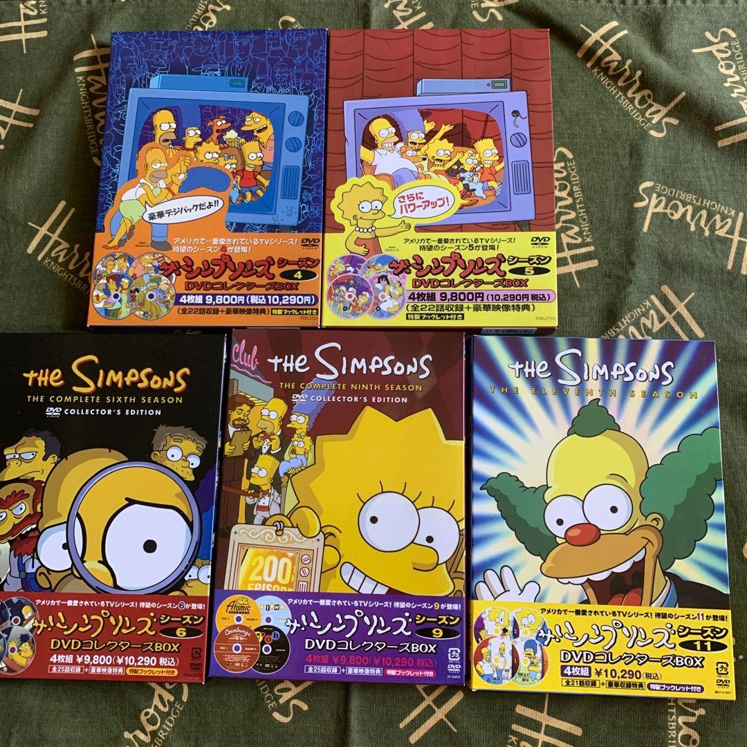 ザ・シンプソンズ DVDコレクターズBOX4.5.6.9.11 - メルカリ