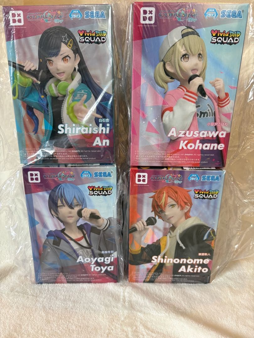 プロセカ フィギュア 3グループまとめ売り - メルカリ