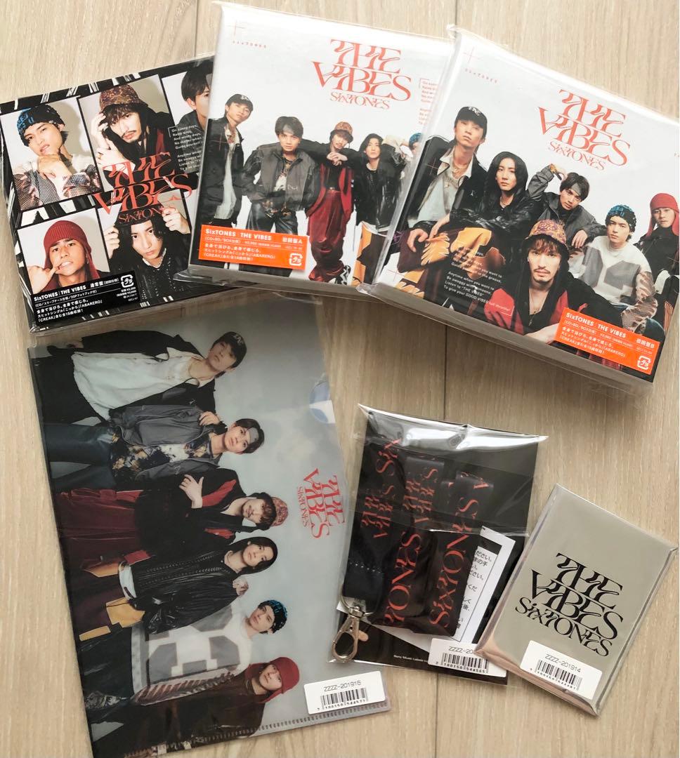 初回特典付き】SixTONES アルバム「THE VIBES」3形態セット - メルカリ