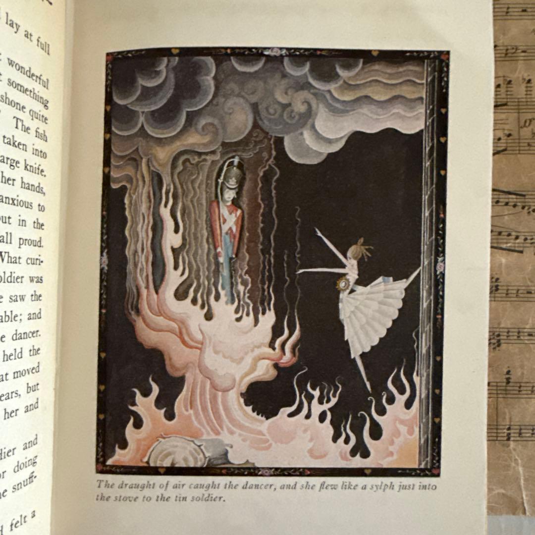 SALE☆1924年アンティーク洋書カイニールセン絵本アンデルセン童話