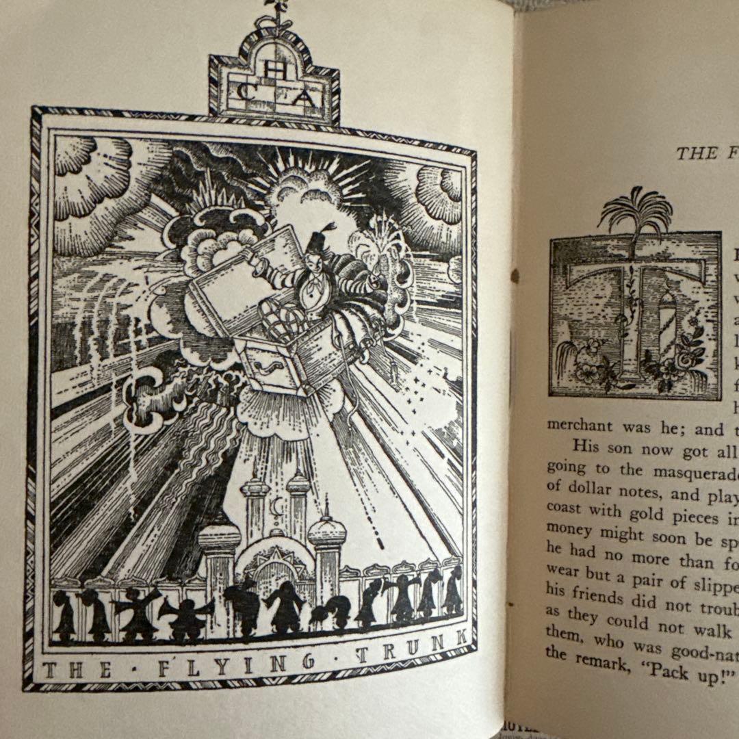 SALE☆1924年アンティーク洋書カイニールセン絵本アンデルセン童話