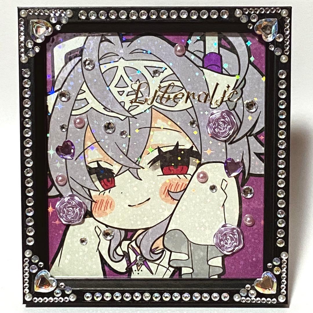 フレーム付き＊NIKKE リバーレリオ 手描きイラスト色紙 - メルカリ