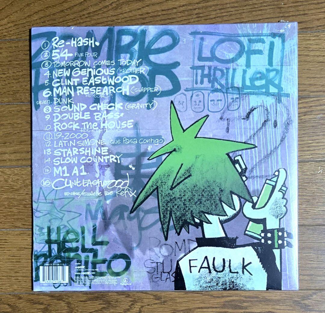 新品未開封 Gorillaz デビューアルバム レコード BLUR LP - メルカリ
